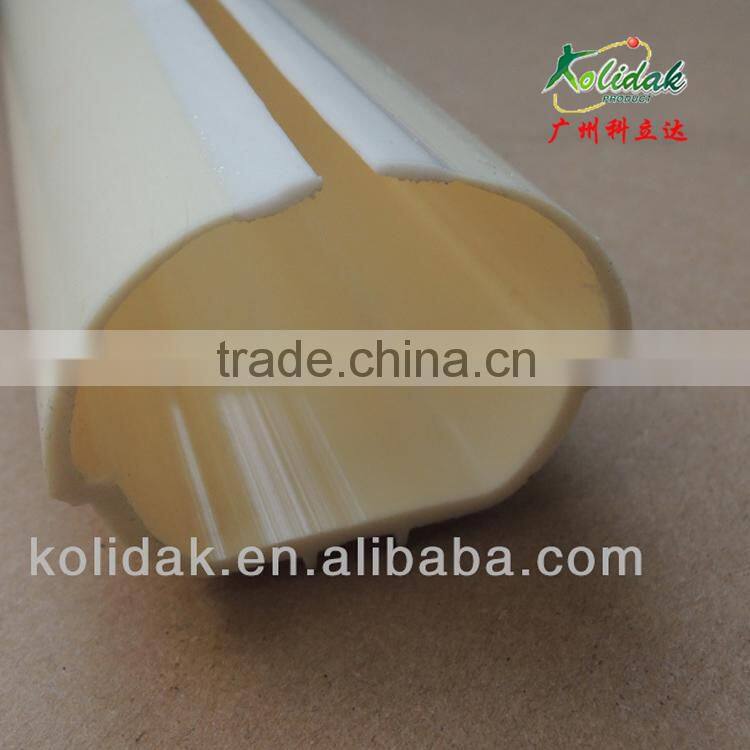 O shape Soft-hard Co-extrusion plastic profile