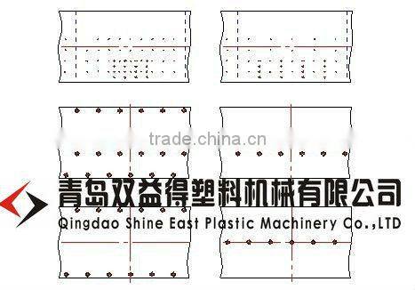 Agriculture film hole punching machine pneumatic type