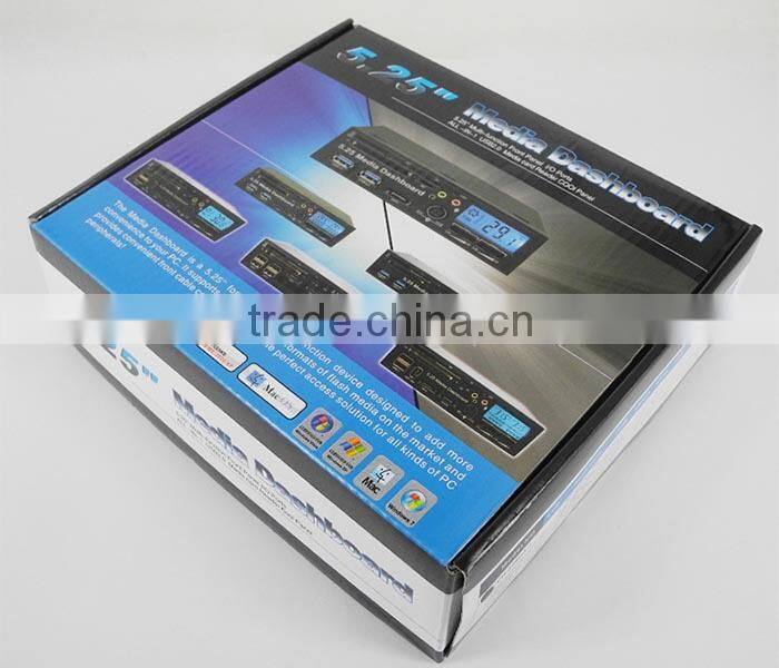 USB3.0 High Speed Media Dashboard Front Panel PC Multi Card Reader SATA