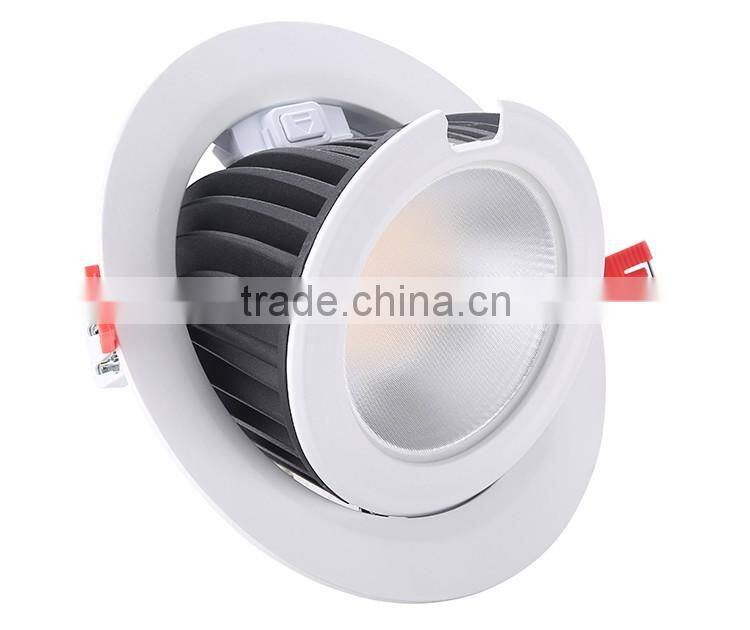 100lm/w Samsung SMD Ra80 20W to 60W spot led orientable dimmable
