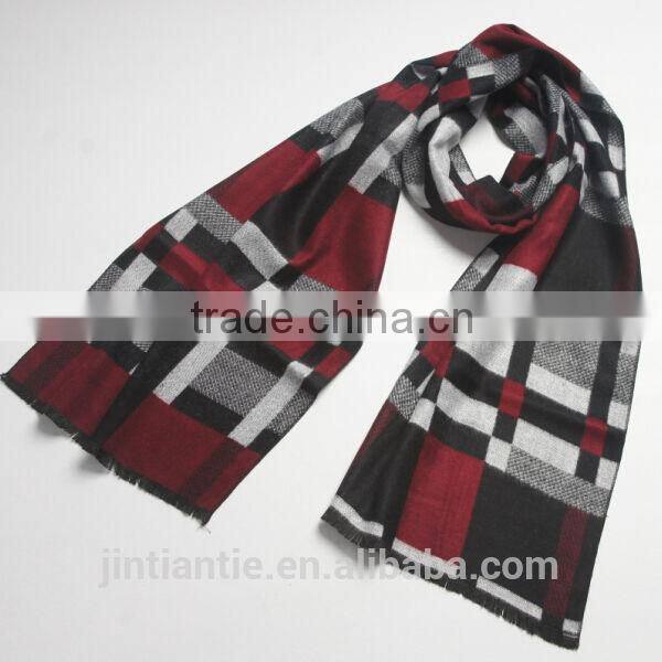 Best selling new product striped modal scarf men 100% silk scarf wholesale