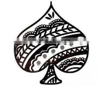 spade tatoo sticker