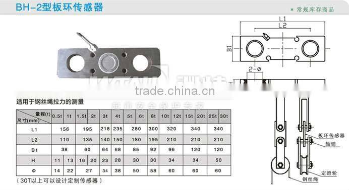 BH load cell for pulling force measuring