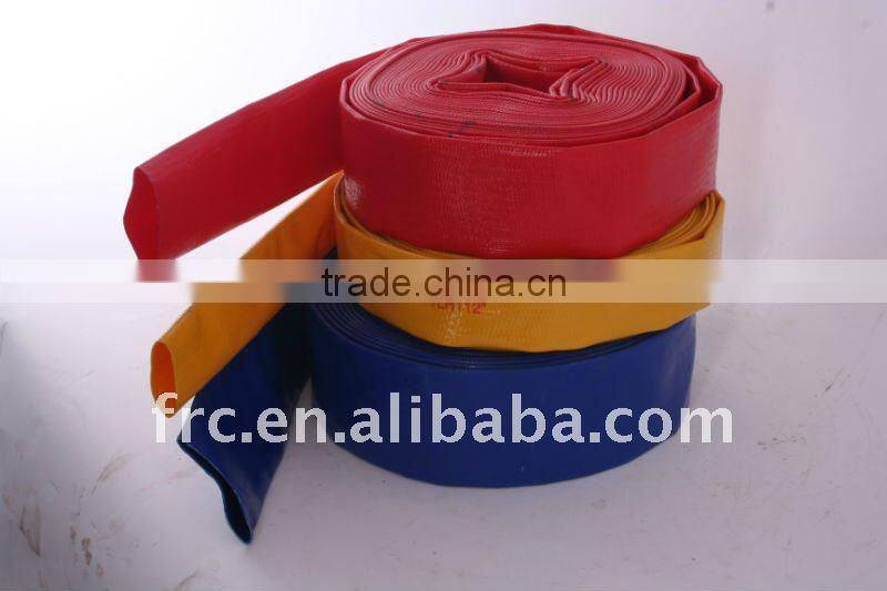 pvc blue layflat hose