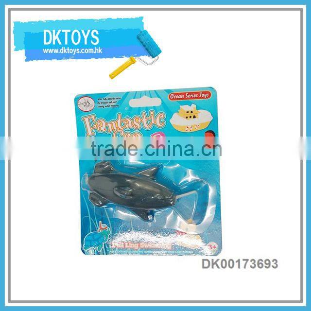 Pull String Plastic Toy Swimming Shark Funny Pull Line Toy