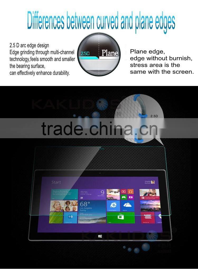 High Quality laptop tempered glass screen guard for microsoft surface 3