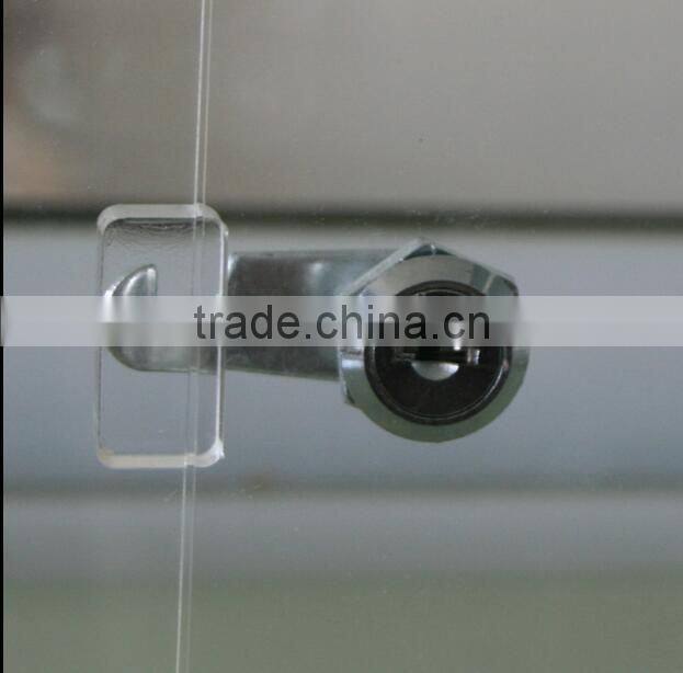 custom acrylic donation box with lock