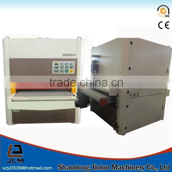 1300 heavy duty wide belt floor plywood sanding machine, wire brush sanding machine