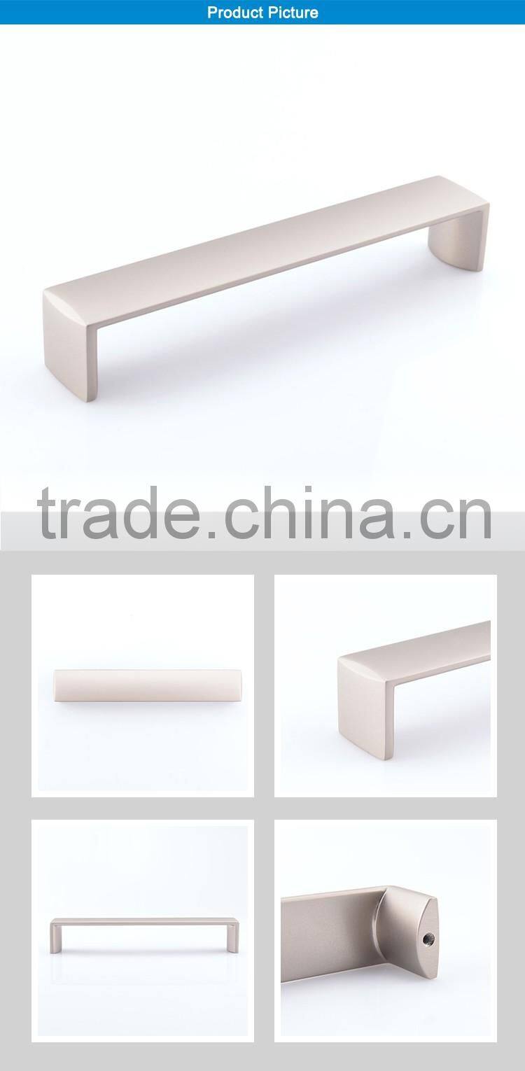 Best selling excellent quality matt nickel bedroom drawer handles