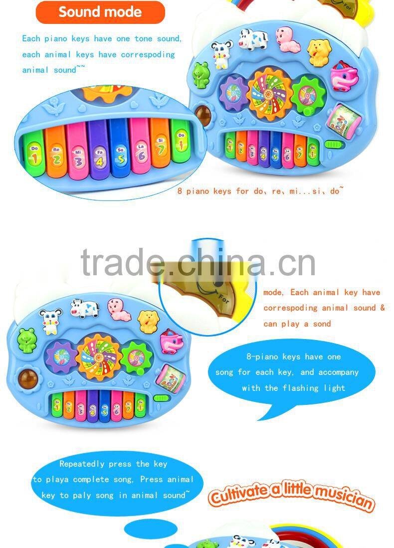 Chuangfa toys--Intelligence musical instrument piano, baby keyboard learning machine toys for kids