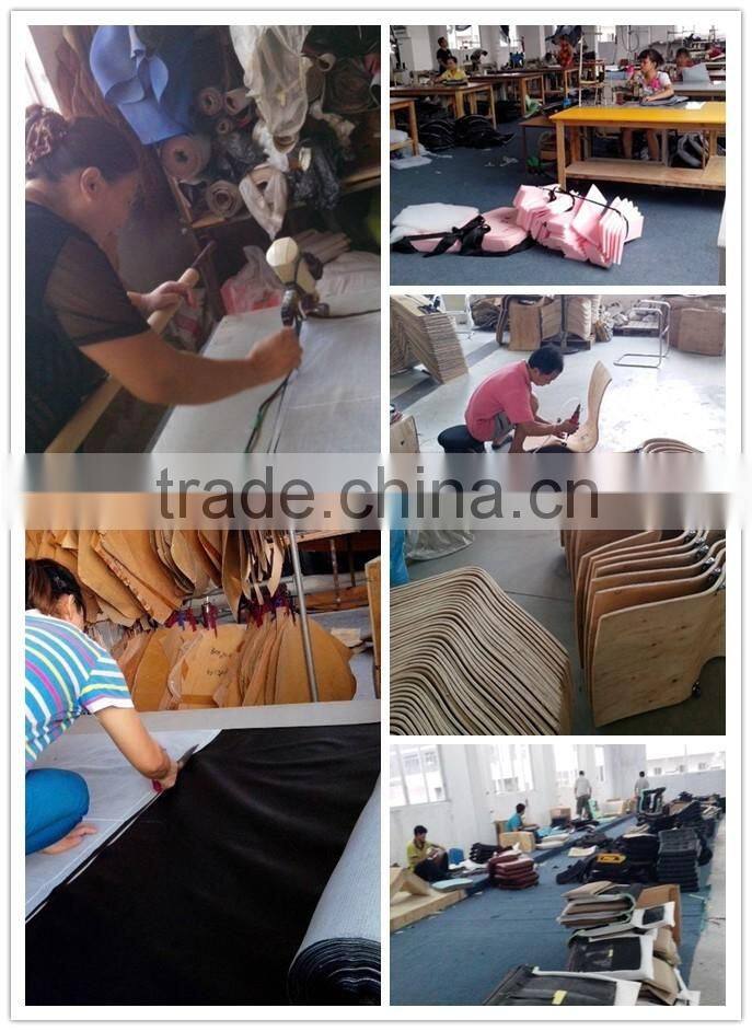 Comfortable Sectional sofa fabric sofa green color for office G-336