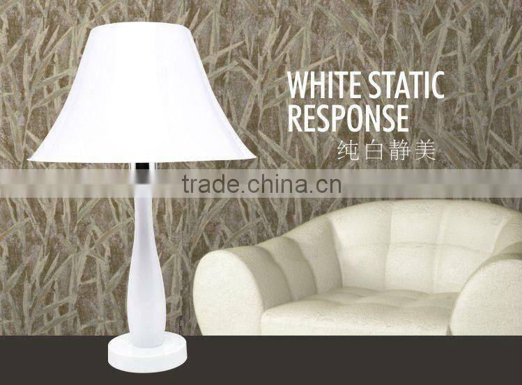 Modern plastic table lamp