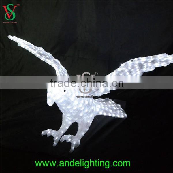 Christmas 3D motif animal light for amusement park decoration