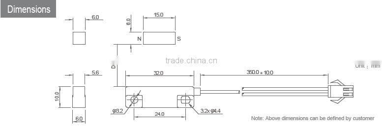 Safety switch/ magnetic sensor/ position sensor