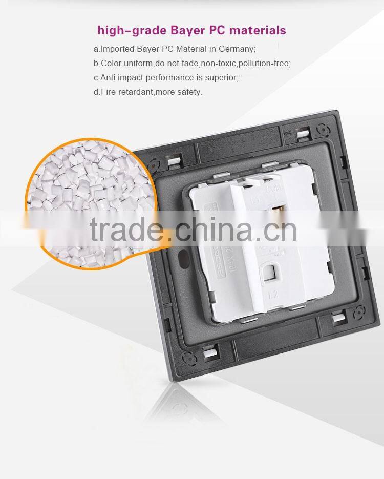 television socket and pc socket pressure- line type