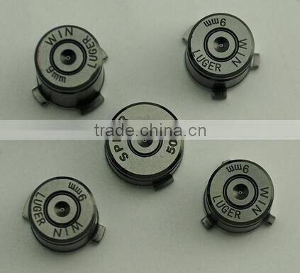 Replacement bullet button for ps4 controller bullet button Abxy&guide 9mm Metal bullet button Mod Kit for PS4 Controller