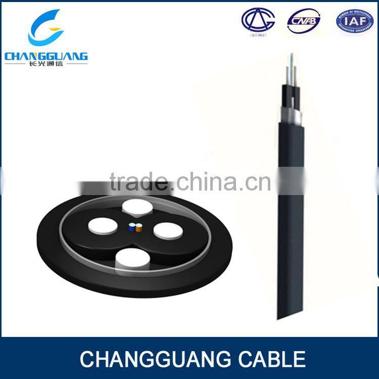2015 high quality FRP strength member PE sheath duct fiber optic cable