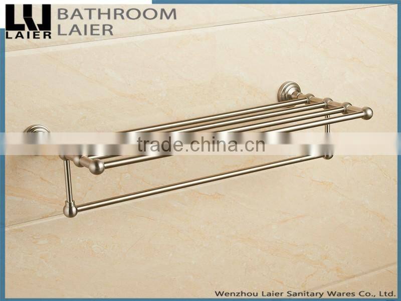 15120 america morden style stainless steel 304 brush nickel bathroom accessory towel rack