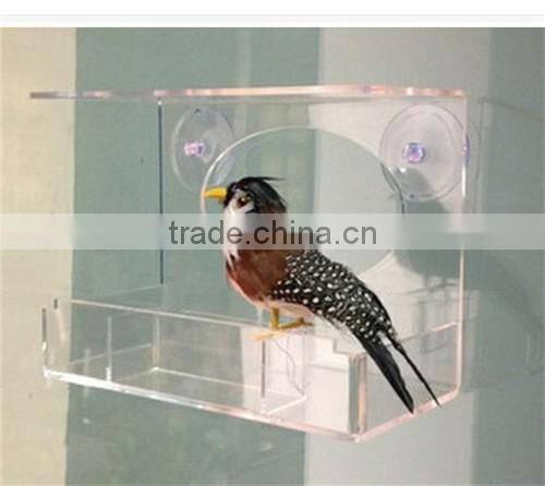 Factory Large Acrylic Window Cheap Bird Feeders