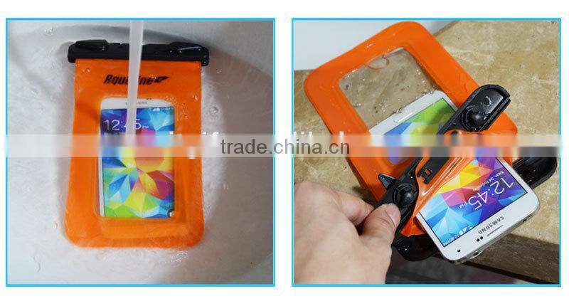 Camping and Hiking Mobile Phone Case for Water/Dust/Mud/Snow-Resistant, 100% Waterproof Dry Bag for Smart Phone