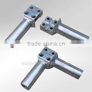 Outdoor waterproof free standing banner stand with durable hardware