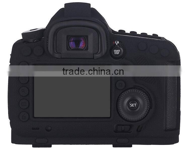 New released DSLR camera soft silicone case cover for Canon 5DIII 5DRS 6D with different color