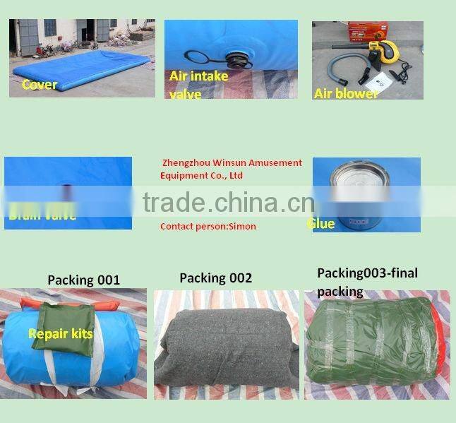 CE Passed 0.9mm PVC adult size inflatable pool
