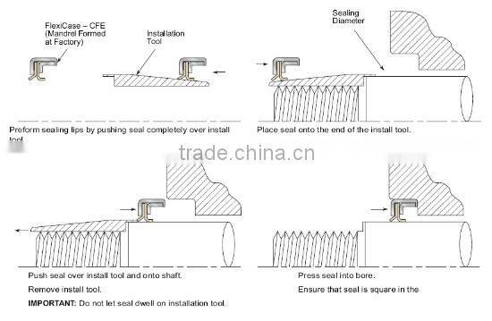 462 rubber mechanical oil seal