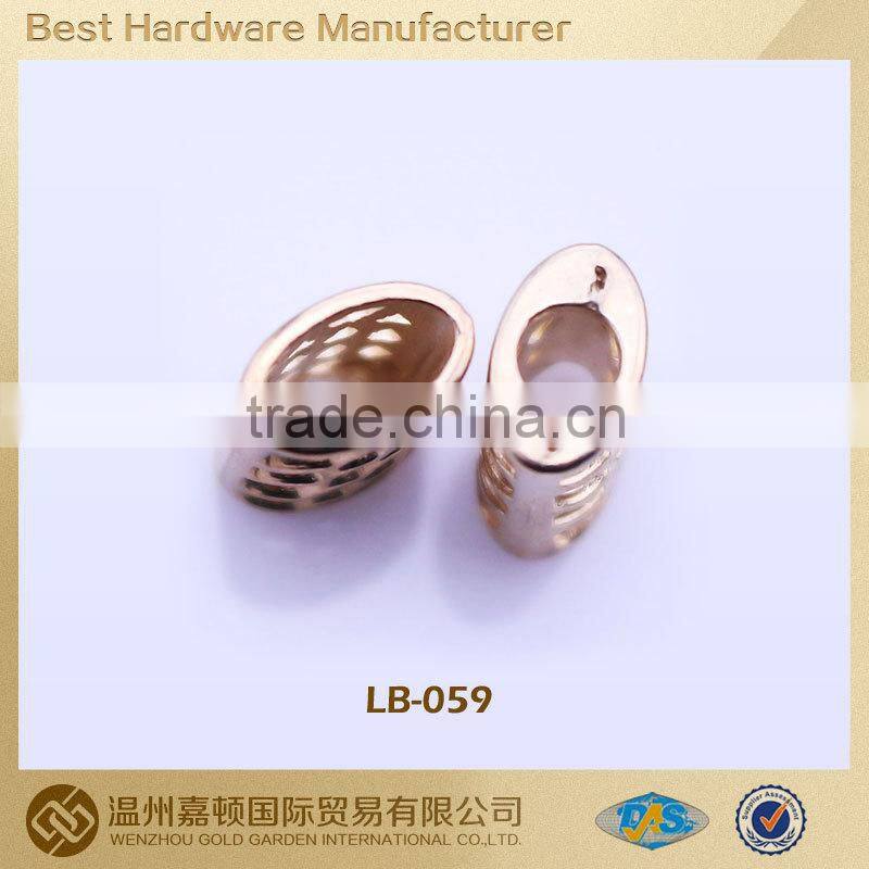 alloy decorative cord ends fashion designs customized/ drawstring cord lock