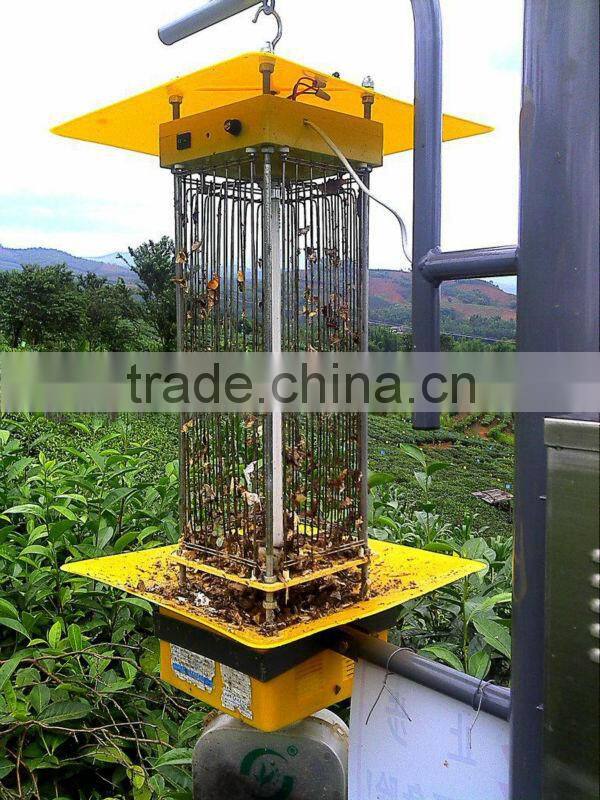 Intelligent Solar frequency insect killer lamp solar panel mosquito killer lamp