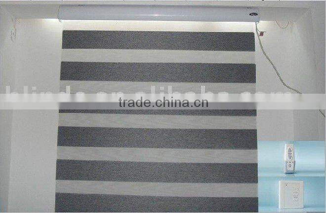 Electric zebra blinds window roller shutter