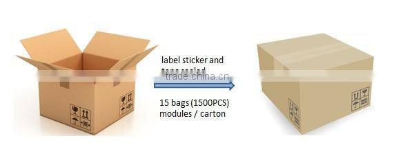 160degree 12v single led module light with lens