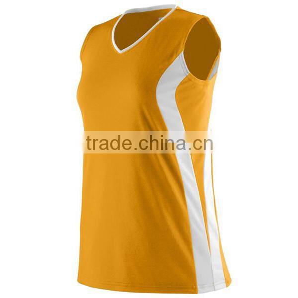 Healong sleeveless volleyball training uniforms designs