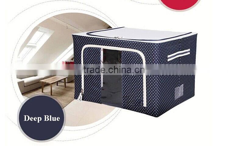 storage box foldable mattress storage bag with zipper, kids toy storage box