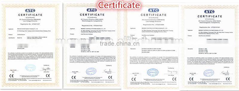 2014 Menred dust free central robot cleaner machine with AMETEK motor