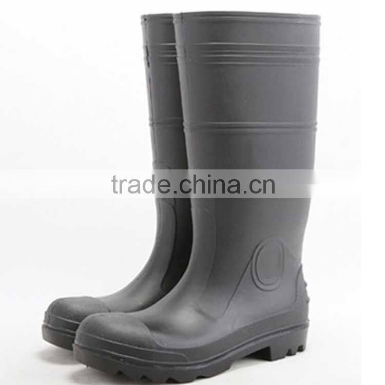 100% pvc waterproof lightweight rain boot