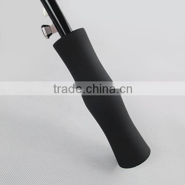 China supplier black color golf umbrella
