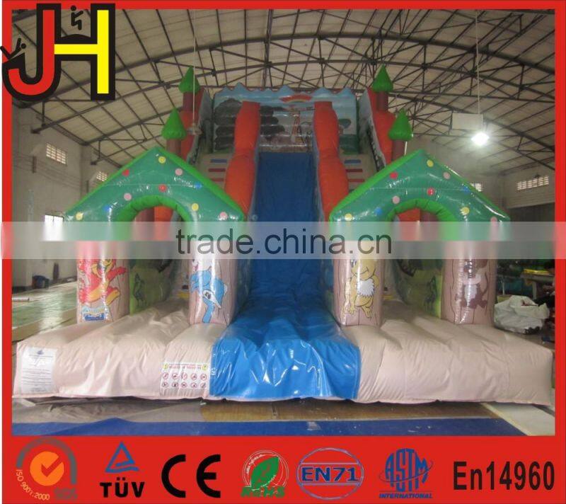Animal world inflatable amusement, Dry inflatable slide