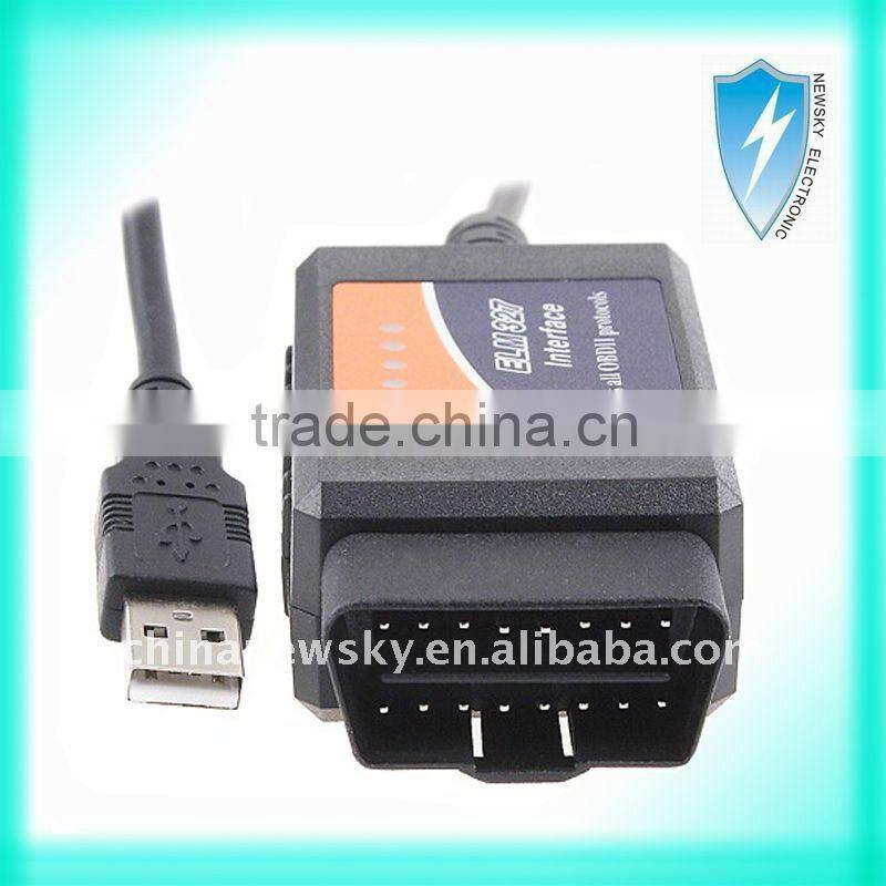 1.4 ELM327 OBD2 OBDII CAN-BUS Diagnostic Scanner USB