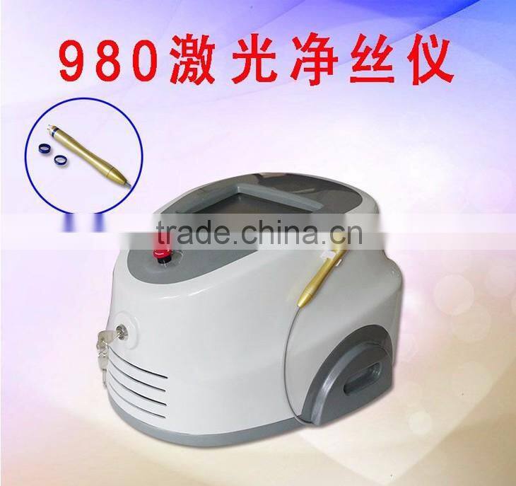 980nm diode laser spider veins removal machine
