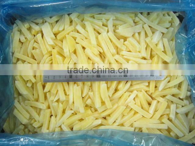 Good quality frozen IQF potato slices for French fries
