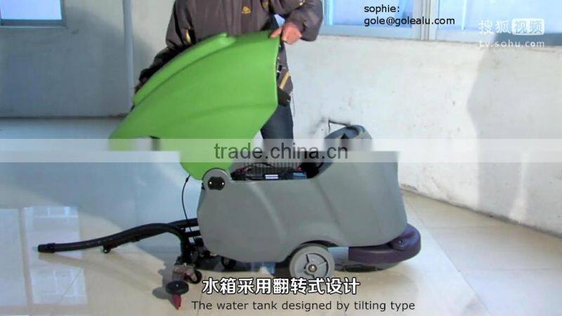 Automatic Battery power Walk-behind Floor Scrubber