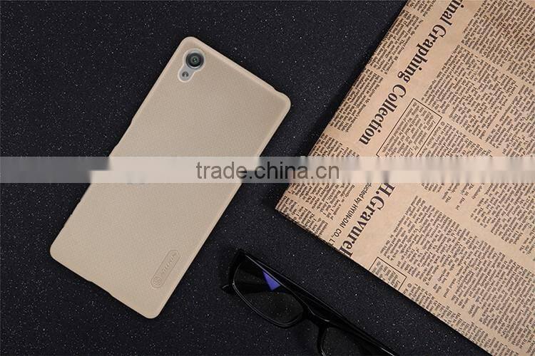 2016 ORIGINAL Nillkin Super Frosted Shield Case Back Cover For Sony Xperia X High Quality BACK COVER FREE LCD PROTECTOR INSIDE