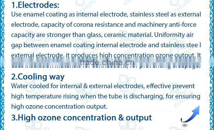 high quality water cooling industry ozone accessories