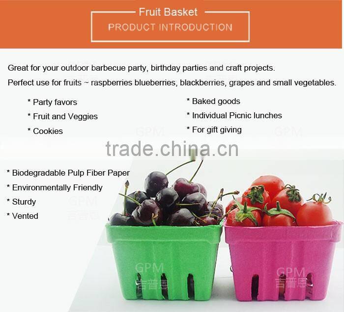 Trustworthy china supplier handle paper small fruit cartons