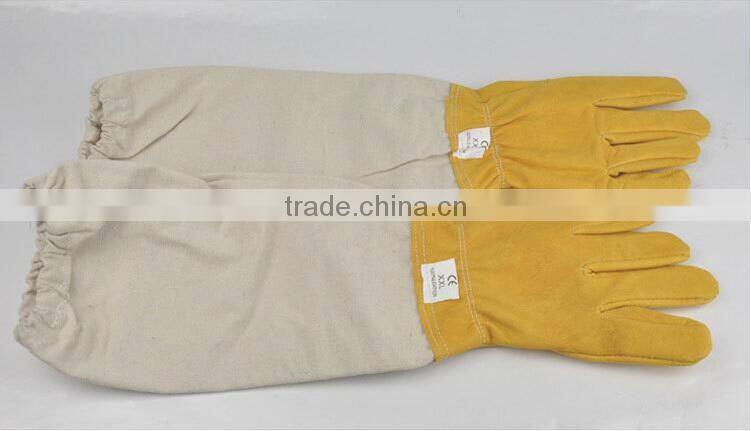 Beekeeping Clothing Beekeepers Gloves / Bee Protective Gloves For Sale