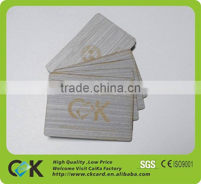 custom fancy sandalwood business card with card holder