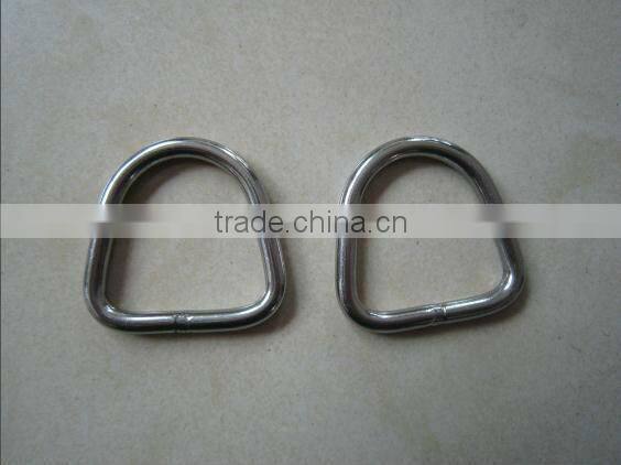 Stainless Steel Welded D Ring