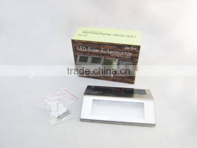 LED house number solor light