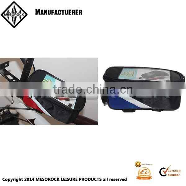 Bicycle Cycling Handlebar Bar Bag Bike Front Tube Pannier Rack Bag Basket